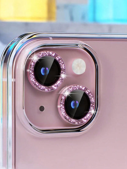 Sparkly Rhinestone Lens Protector for iPhone – Glamorous Protection for iPhone 11 to 16 Series