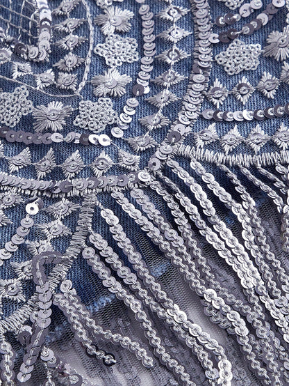 Trendy Denim Fringed Patchwork Skirt for Stylish Casual Outfits and Holidays Black / XS Light Wash / XS Light Wash / S Black / XS-Light Wash / XS-Light Wash / S-Light Wash / M-Light Wash / L-Light Wash / XL-