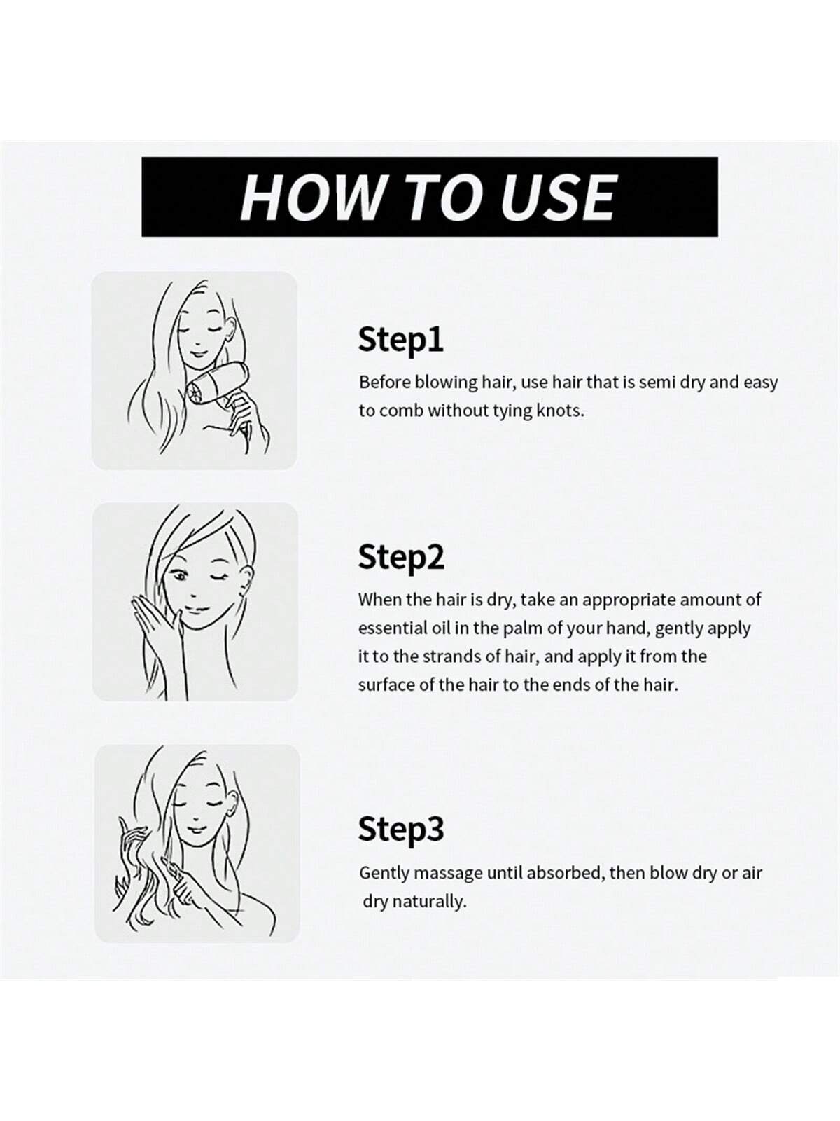 Revitalize Your Hair with Vitamin B7 Nourishing and Moisturizing Oil for Healthy, Shiny Locks Default Title Default Title-