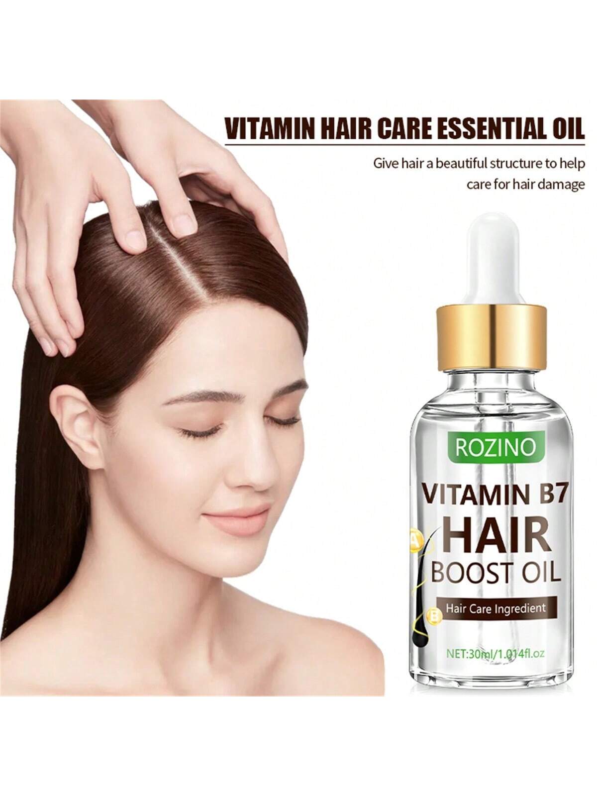 Revitalize Your Hair with Vitamin B7 Nourishing and Moisturizing Oil for Healthy, Shiny Locks Default Title Default Title-