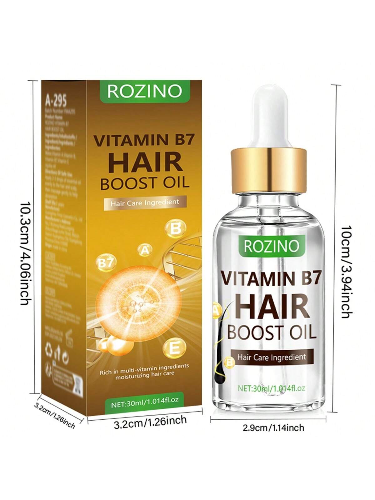 Revitalize Your Hair with Vitamin B7 Nourishing and Moisturizing Oil for Healthy, Shiny Locks Default Title Default Title-