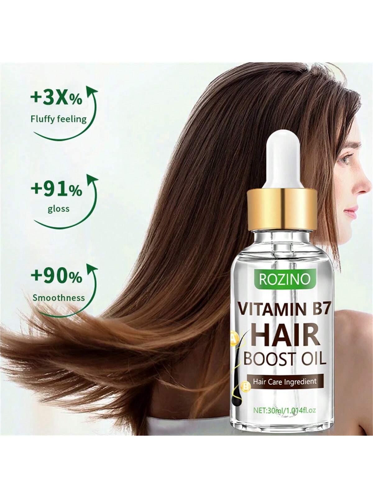 Revitalize Your Hair with Vitamin B7 Nourishing and Moisturizing Oil for Healthy, Shiny Locks Default Title Default Title-