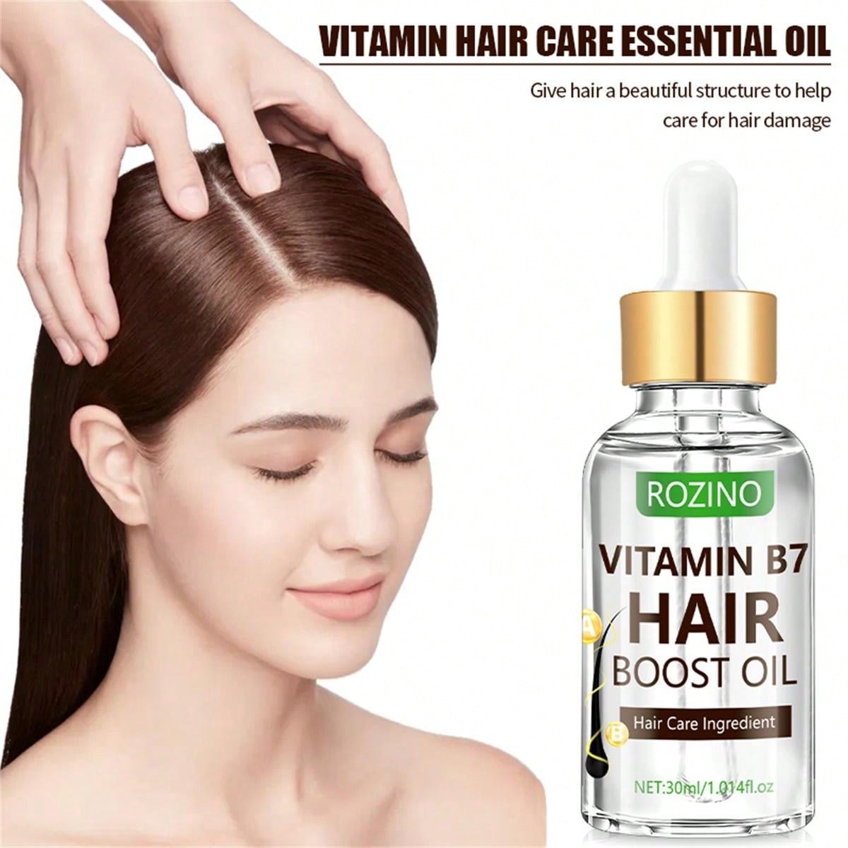 Revitalize Your Hair with Vitamin B7 Nourishing and Moisturizing Oil for Healthy, Shiny Locks Default Title Default Title-