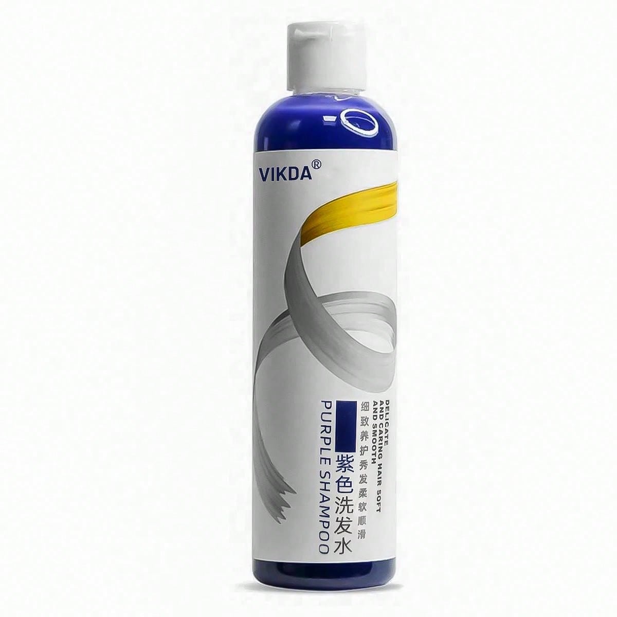 Purple Color Shampoo 275ml - Remove Yellow Tones & Balance Gray Hair for Vibrant Locks 1pc 1Pc Sample 50ML 1pc-1Pc Sample 50ML-