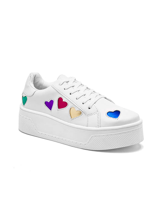 Chic Multi-Color Urban Sneakers for Trendsetting Women