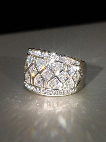 Elegant Cubic Zirconia Ring for Women - Perfect for Weddings & Valentine's Day Gifts 6 / Silver 6 / Rose Gold 6 / Yellow Gold 6 / Silver-6 / Rose Gold-6 / Yellow Gold-7 / Silver-7 / Rose Gold-7 / Yellow Gold-8 / Silver-8 / Rose Gold-8 / Yellow Gold-9 / Silver-9 / Rose Gold-9 / Yellow Gold-10 / Silver-10 / Rose Gold-10 / Yellow Gold-