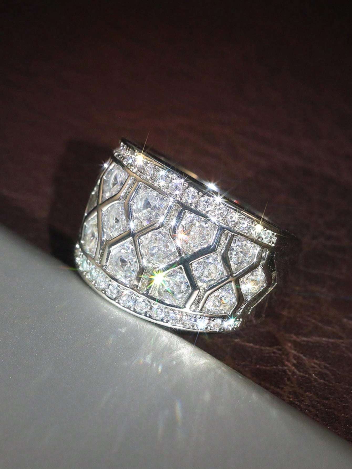 Elegant Cubic Zirconia Ring for Women - Perfect for Weddings & Valentine's Day Gifts 6 / Silver 6 / Rose Gold 6 / Yellow Gold 6 / Silver-6 / Rose Gold-6 / Yellow Gold-7 / Silver-7 / Rose Gold-7 / Yellow Gold-8 / Silver-8 / Rose Gold-8 / Yellow Gold-9 / Silver-9 / Rose Gold-9 / Yellow Gold-10 / Silver-10 / Rose Gold-10 / Yellow Gold-