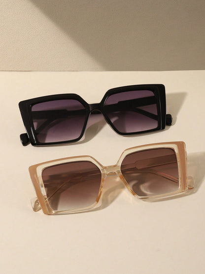 Chic Bohemian Acrylic Sunglasses for Effortless Style: Perfect Accessories for Daily Outings, Beach Days, and Dress-Up!