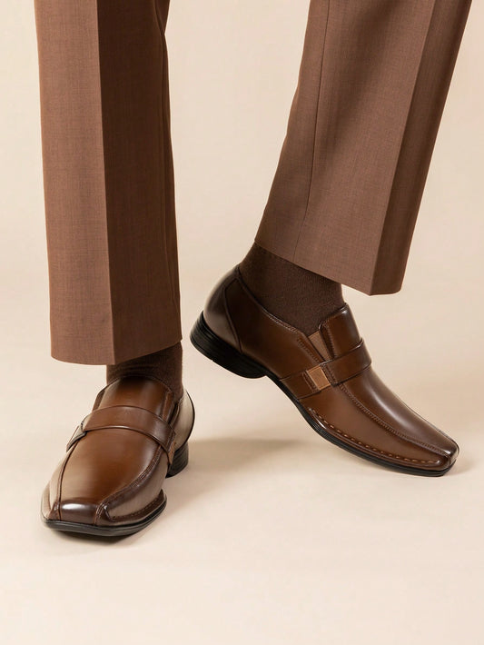 **"Men's Elegant Leather Slip-On Dress Loafers - Comfortable Formal Moccasins"** Brown / US8 Brown / US9 Brown / US9.5 Brown / US8-Brown / US9-Brown / US9.5-Brown / US10-Brown / US10.5-Brown / US11-Brown / US12-Brown / US13-Black / US8-Black / US8.5-Black / US9-Black / US9.5-Black / US10-Black / US10.5-Black / US11-Black / US12-Black / US13-White / US8-White / US8.5-White / US9.5-White / US10.5-White / US11-White / US12-White / US13-