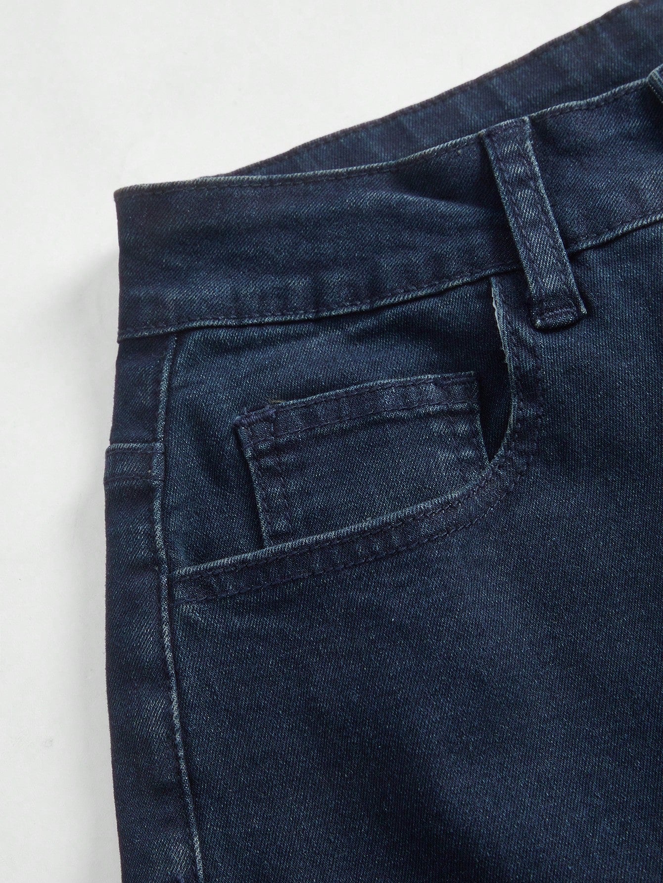 New Year Glam: High Waist Rhinestone Flare Leg Jeans for Effortless Style S M L S-M-L-XL-