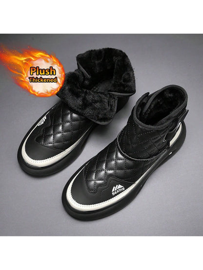 2024 Winter Warmth: Men's High-Top Fur-Integrated Snow Boots White / US7 White / US7.5 White / US8.5 White / US7-White / US7.5-White / US8.5-White / US9-White / US10.5-Black Orange / US7-Black Orange / US7.5-Black Orange / US8.5-Black Orange / US9-Black Orange / US10-Black Orange / US10.5-Black and White / US7-Black and White / US7.5-Black and White / US8.5-Black and White / US9-Black and White / US10-Black and White / US10.5-