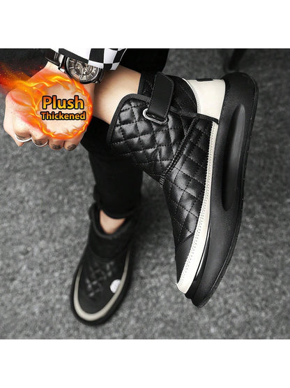2024 Winter Warmth: Men's High-Top Fur-Integrated Snow Boots White / US7 White / US7.5 White / US8.5 White / US7-White / US7.5-White / US8.5-White / US9-White / US10.5-Black Orange / US7-Black Orange / US7.5-Black Orange / US8.5-Black Orange / US9-Black Orange / US10-Black Orange / US10.5-Black and White / US7-Black and White / US7.5-Black and White / US8.5-Black and White / US9-Black and White / US10-Black and White / US10.5-