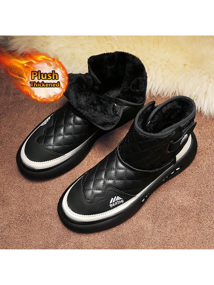 2024 Winter Warmth: Men's High-Top Fur-Integrated Snow Boots White / US7 White / US7.5 White / US8.5 White / US7-White / US7.5-White / US8.5-White / US9-White / US10.5-Black Orange / US7-Black Orange / US7.5-Black Orange / US8.5-Black Orange / US9-Black Orange / US10-Black Orange / US10.5-Black and White / US7-Black and White / US7.5-Black and White / US8.5-Black and White / US9-Black and White / US10-Black and White / US10.5-