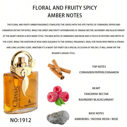 Eau de Toilette: Elegant & Long-Lasting Perfume - Refreshing Luxury Default Title Default Title-
