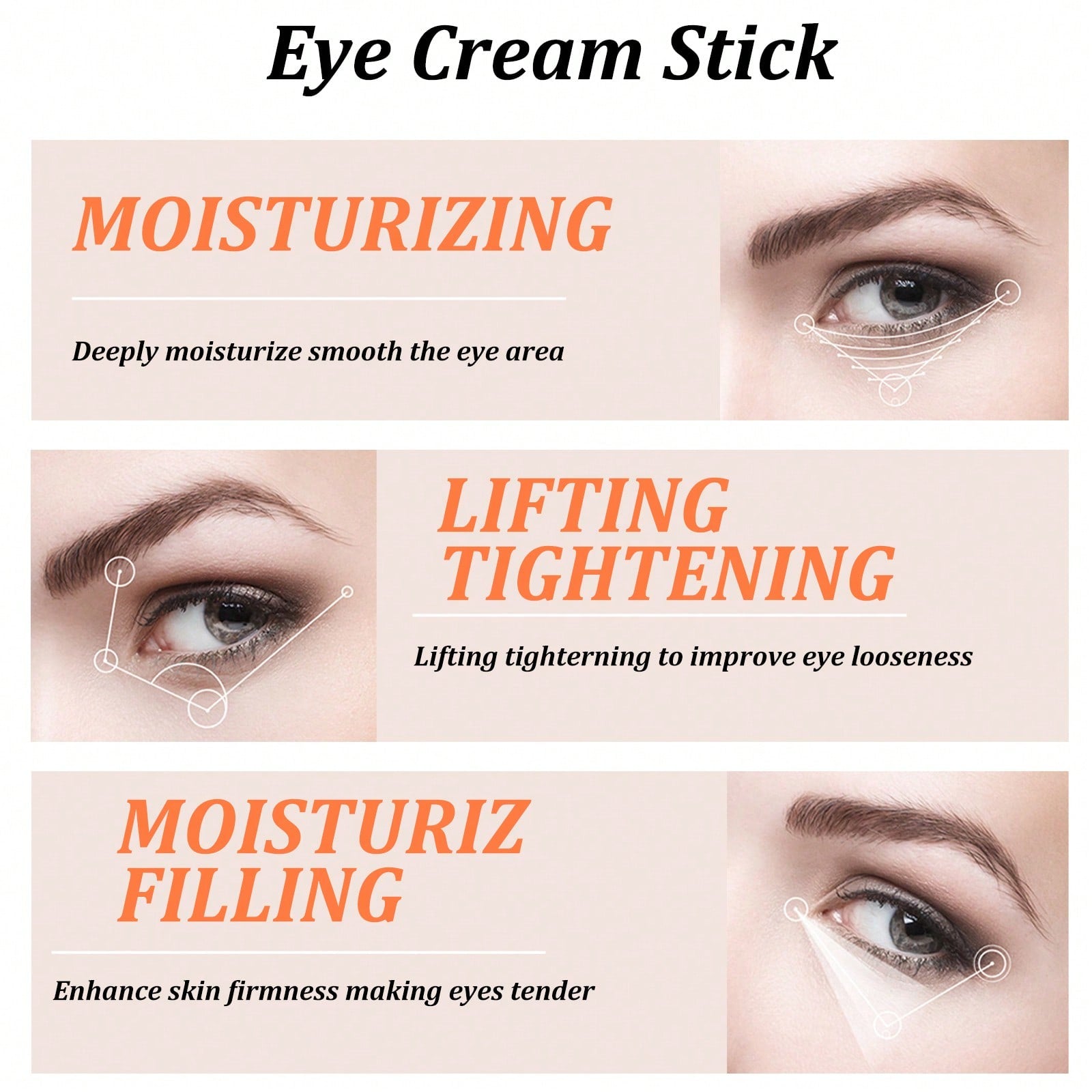 Revitalize Your Eyes with Snail Eye Cream: Anti-Wrinkle, Dark Circle Remover, and Puffiness Treatment Default Title Default Title-