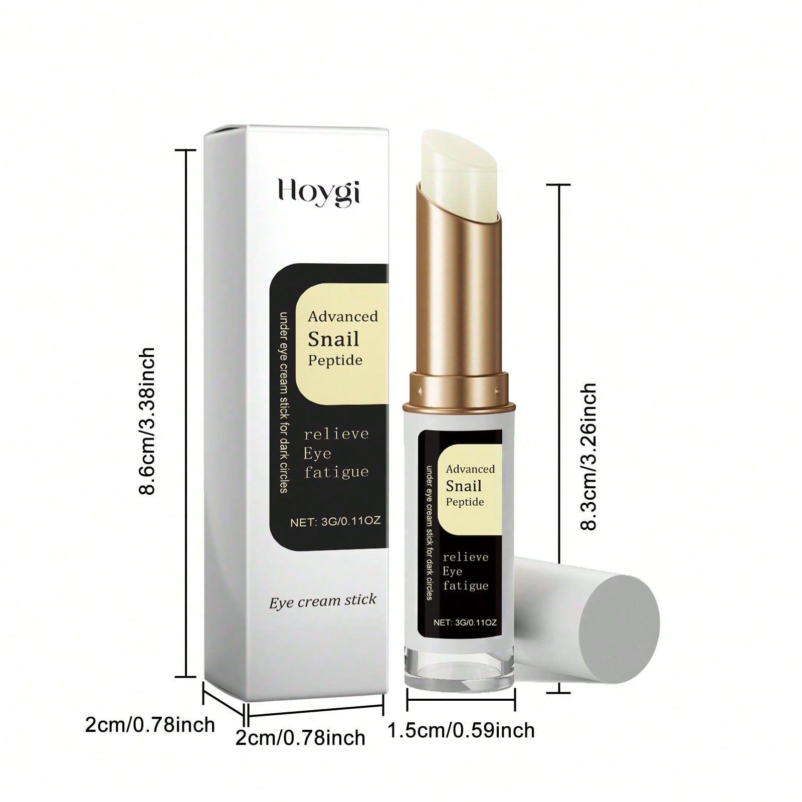 Revitalize Your Eyes with Snail Eye Cream: Anti-Wrinkle, Dark Circle Remover, and Puffiness Treatment Default Title Default Title-