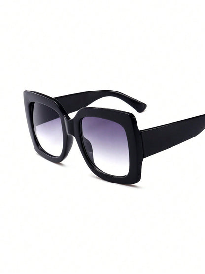 Trendy Retro Square Frame Sunglasses - Chic Accessories for Every Occasion