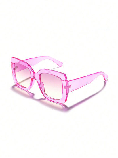 Trendy Retro Square Frame Sunglasses - Chic Accessories for Every Occasion