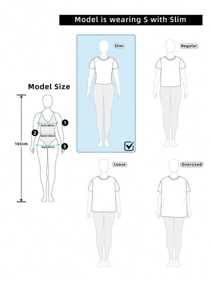 Chic Elenzga Solid Color Oblique Shoulder Long Sleeve Slim Fit Casual T-Shirt for Effortless Style