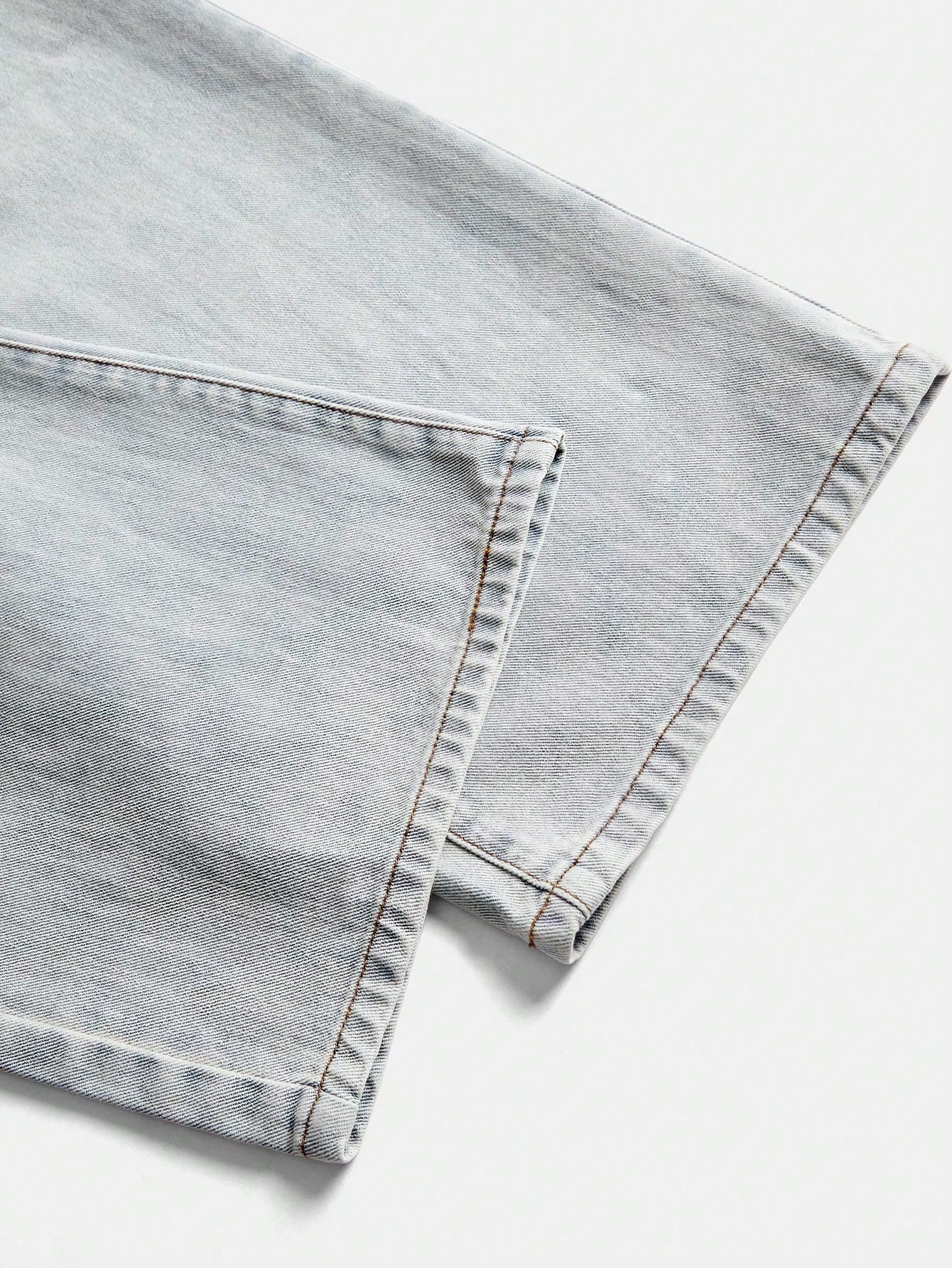 Boho Chic: Beaded Wide Leg Jeans for Effortless Style S M L S-M-L-XL-