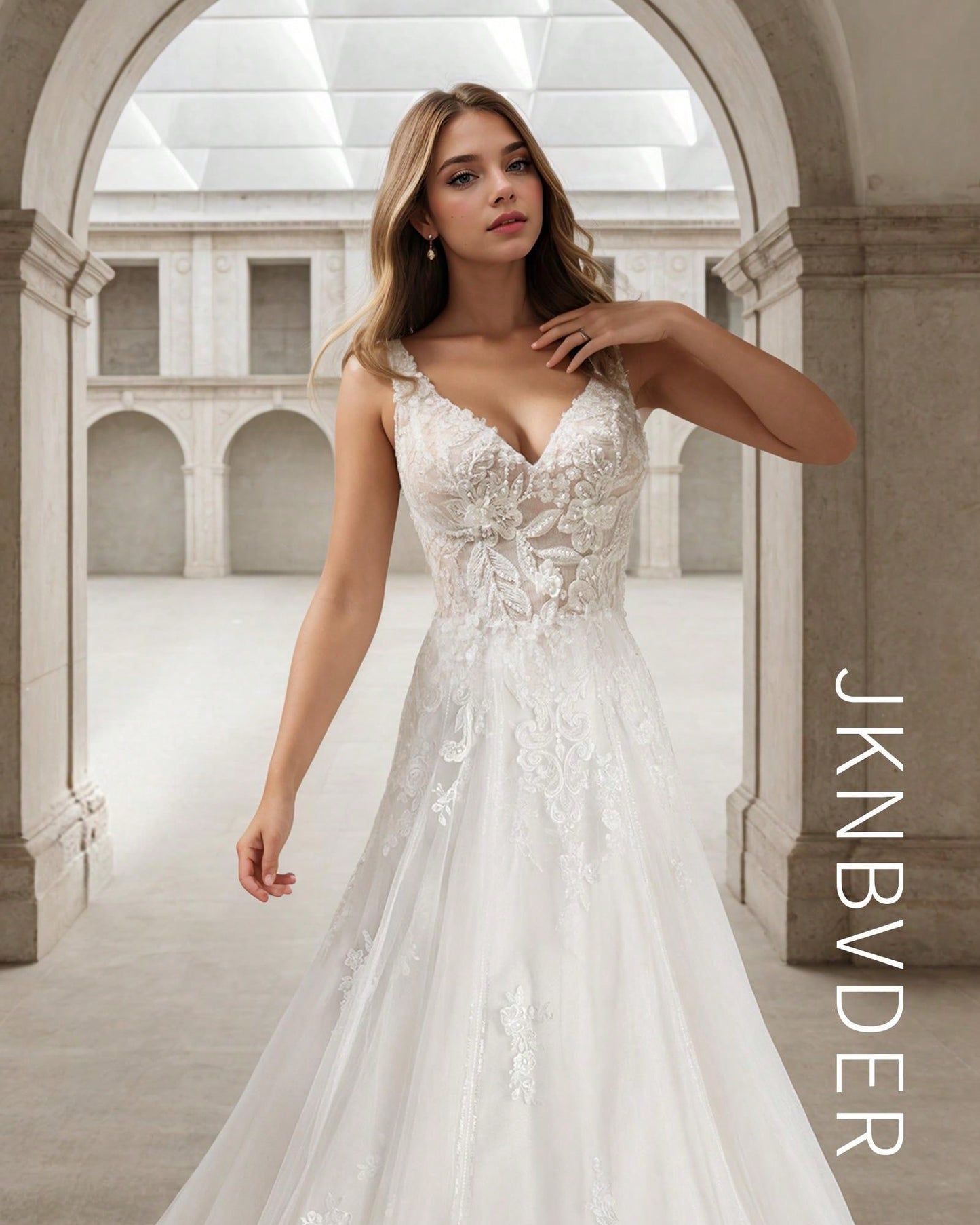 Romantic Sweetheart A-Line Wedding Dress with Elegant Lace Appliqués & Open Back