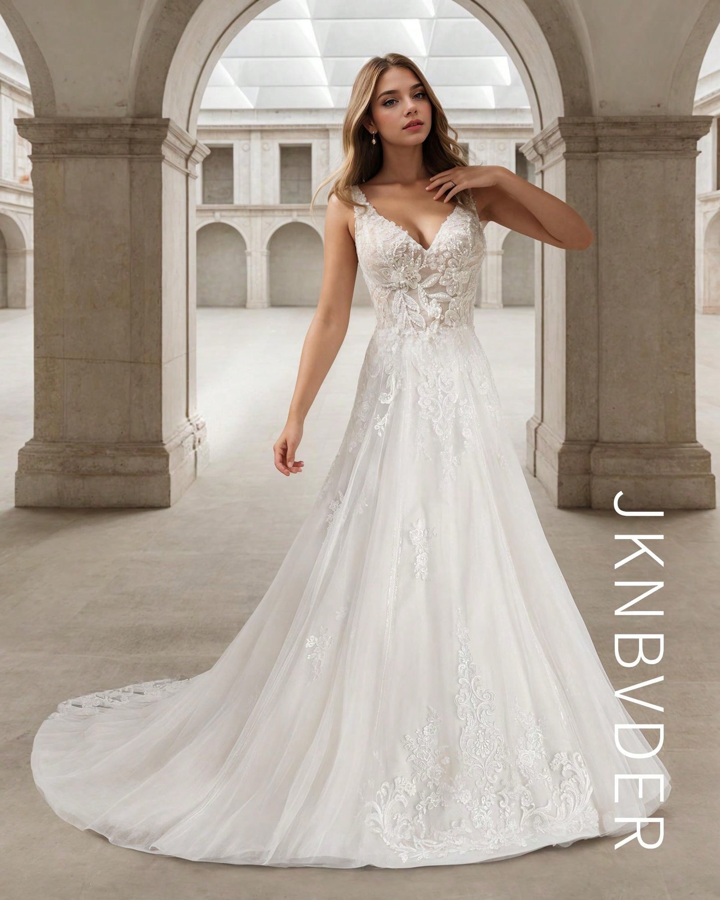 Romantic Sweetheart A-Line Wedding Dress with Elegant Lace Appliqués & Open Back