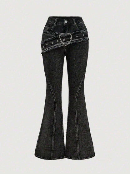 Y2K Retro Heart Metal Buckle Fringe Waist Belt & Flared Jeans for Trendy Women Blue / M Blue / XL Blue / XS Blue / M-Blue / XL-Blue / XS-Blue / L-Blue / S-Grey / M-Grey / XL-Grey / XS-Grey / L-Grey / S-Baby Blue / M-Baby Blue / XL-Baby Blue / XS-Baby Blue / L-Baby Blue / S-Blue-2 / M-Blue-2 / XL-Blue-2 / XS-Blue-2 / L-Blue-2 / S-