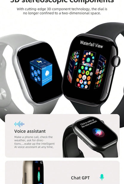 DIONA S3 Mini Smartwatch: Stylish Health Tracker Color-2 Color-3 Color-2-Color-3-