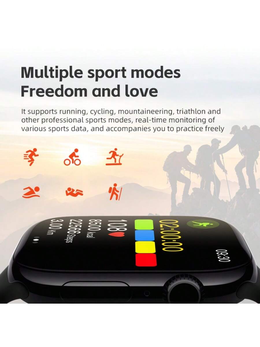 DIONA S3 Mini Smartwatch: Stylish Health Tracker Color-2 Color-3 Color-2-Color-3-