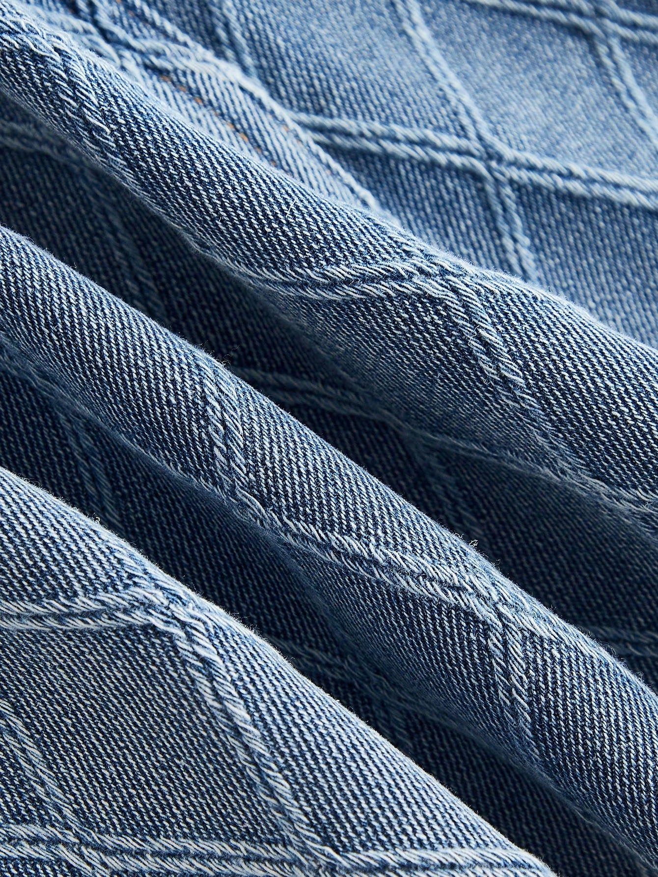 Sparkling Elegance: Rhinestone-Embellished Denim Skirt for Women S M L S-M-L-XL-