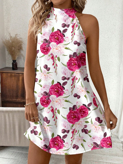 SHEIN Clasi Floral Printed Halterneck Dress for Holiday Elegance and Style Multicolor / S Multicolor / M Multicolor / L Multicolor / S-Multicolor / M-Multicolor / L-Multicolor / XL-Multicolor-2 / S-Multicolor-2 / M-Multicolor-2 / L-Multicolor-2 / XL-Multicolor-3 / S-Multicolor-3 / M-Multicolor-3 / L-Multicolor-3 / XL-Hot Pink / S-Hot Pink / M-Hot Pink / L-Hot Pink / XL-Green / S-Green / M-Green / L-Green / XL-Multicolor-4 / S-Multicolor-4 / M-Multicolor-4 / L-Multicolor-4 / XL-