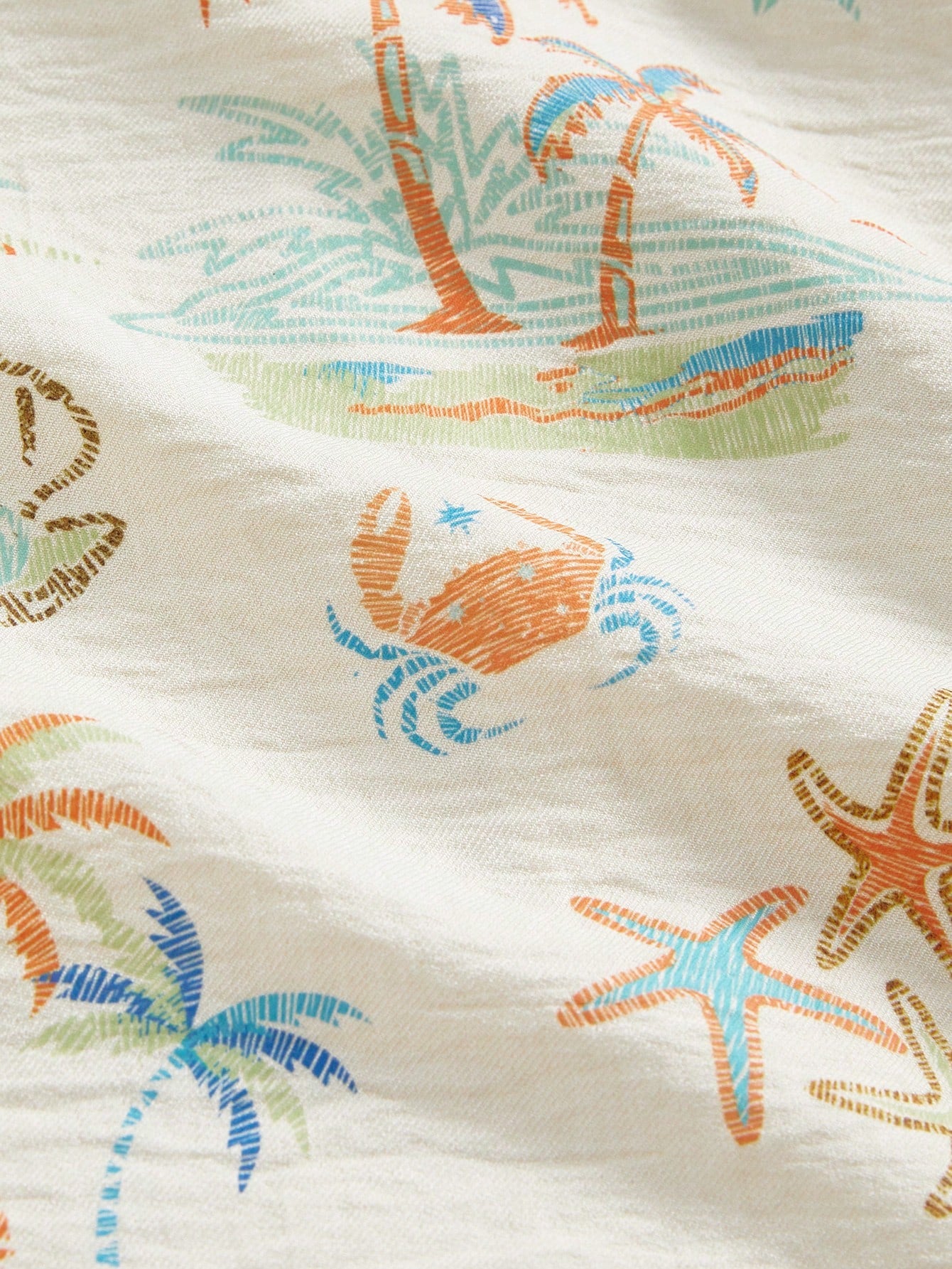 Boho Chic Coconut Tree Print Halter Neck Top for Effortless Vacation Style M S L M-S-L-XS-