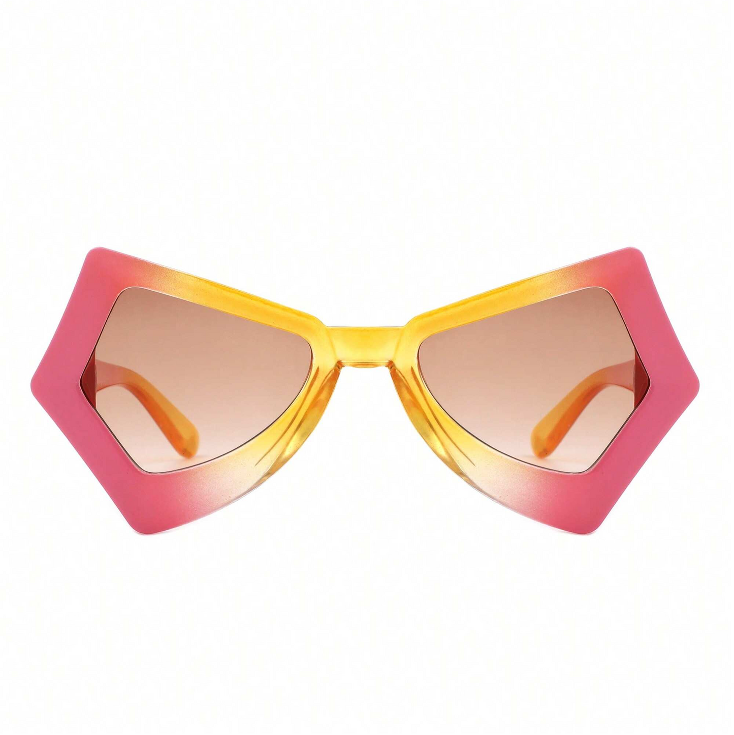 Trendy Geometric Irregular Women's Fashion Sunglasses for a Stylish Look