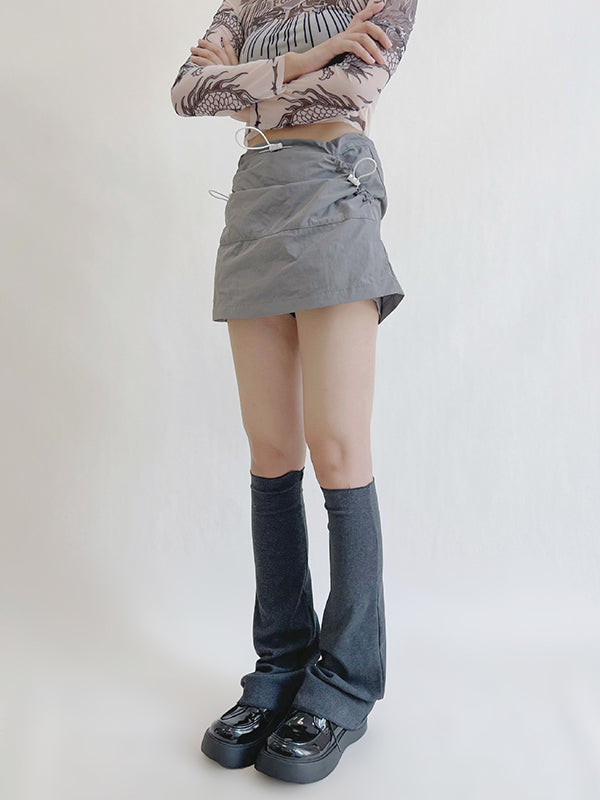 Casual Flared Solid Color Leg Warmers WHITE / One_size BLACK / One_size LIGHT GRAY / One_size WHITE / One_size-BLACK / One_size-LIGHT GRAY / One_size-