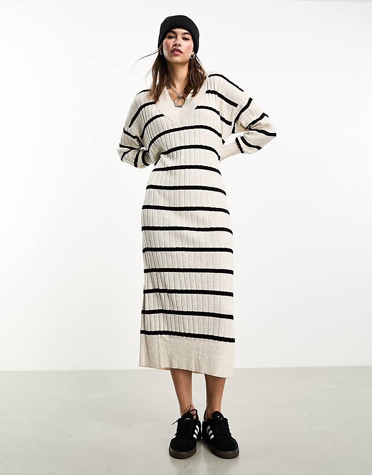 https://images.asos-media.com/products/only-knitted-v-neck-midaxi-dress-in-cream-and-black-stripe/205148679-4?$n_750w$&wid=750&fit=constrain