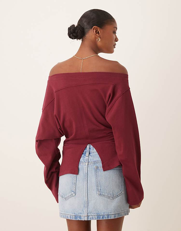 https://images.asos-media.com/products/asos-design-long-sleeve-off-shoulder-corset-waist-tee-in-dark-cherry/208691202-3?$n_750w$&wid=750&fit=constrain