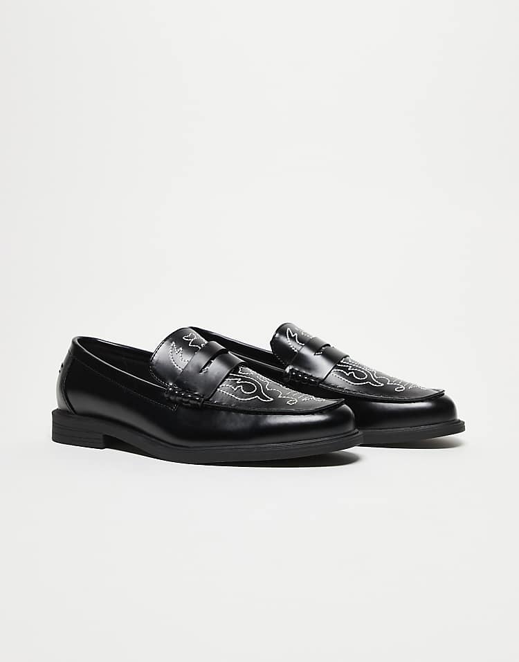 https://images.asos-media.com/products/asos-design-penny-loafers-in-black-with-western-detailing/208982103-1-black?$n_750w$&wid=750&fit=constrain