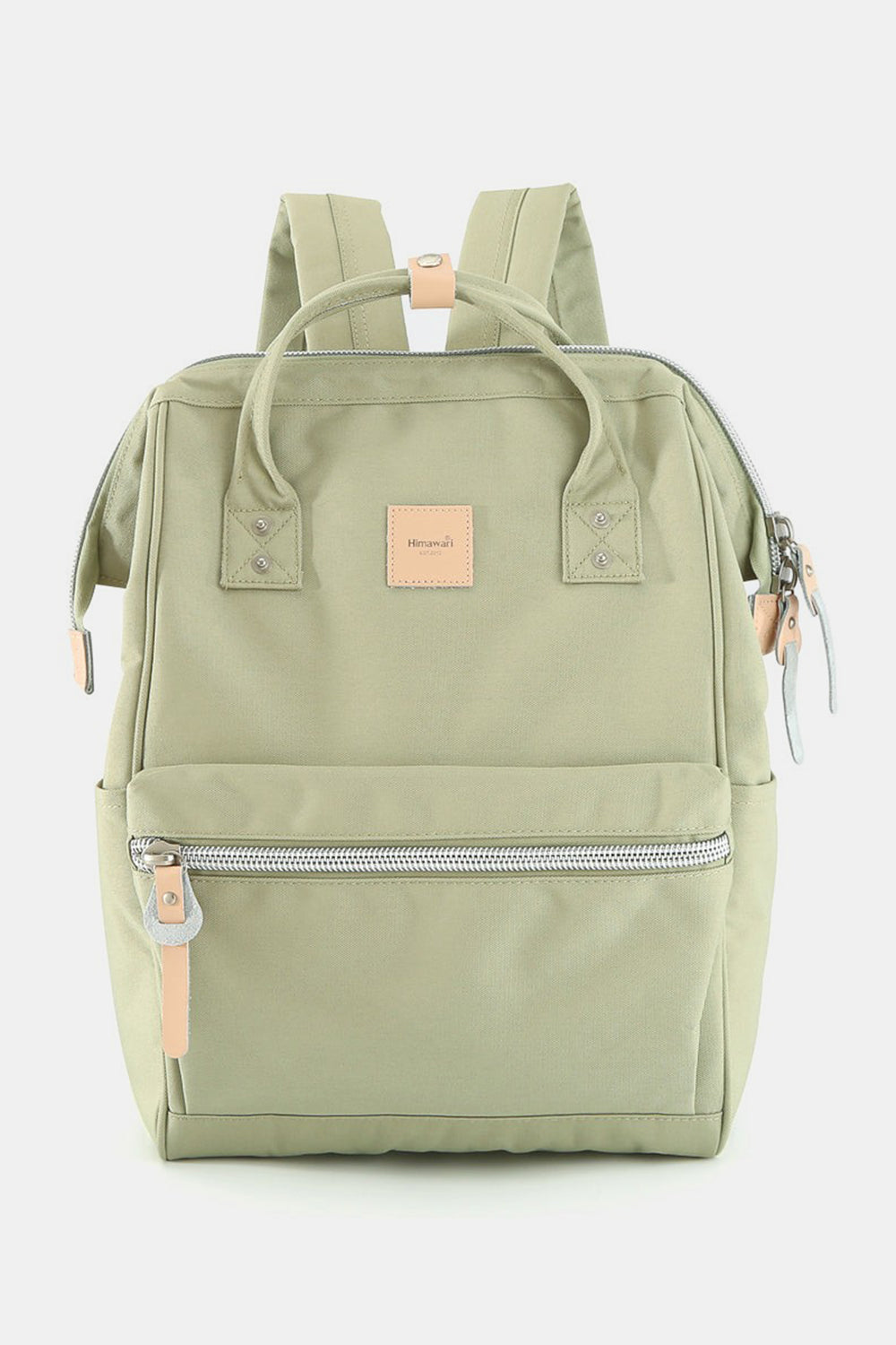 Himawari Water Resistant Canvas Backpack Bag with Side Pockets