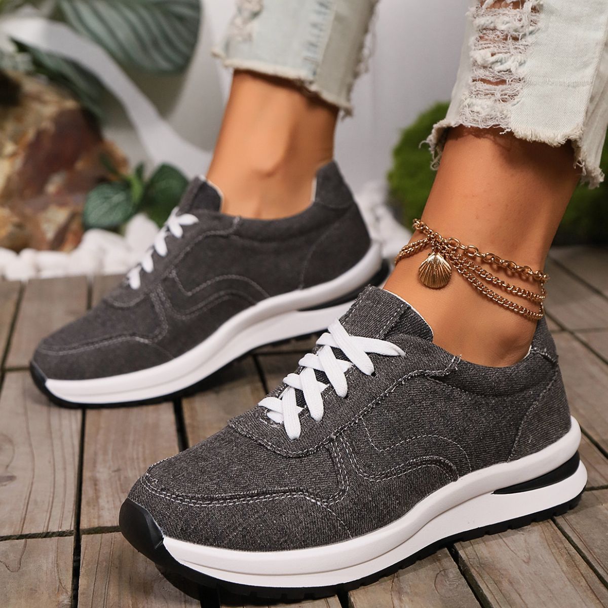 Lace Up Canvas Athletic Medium / 37(US6) Medium / 38(US7) Medium / 39(US8) Medium / 37(US6)-Medium / 38(US7)-Medium / 39(US8)-Medium / 40(US9)-Medium / 41(US10)-Dark / 36(US5)-Medium / 42(US10.5)-Medium / 43(US11)-Dark / 37(US6)-Dark / 38(US7)-Dark / 39(US8)-Dark / 40(US9)-Dark / 41(US10)-Dark / 42(US10.5)-Dark / 43(US11)-Medium / 36(US5)-