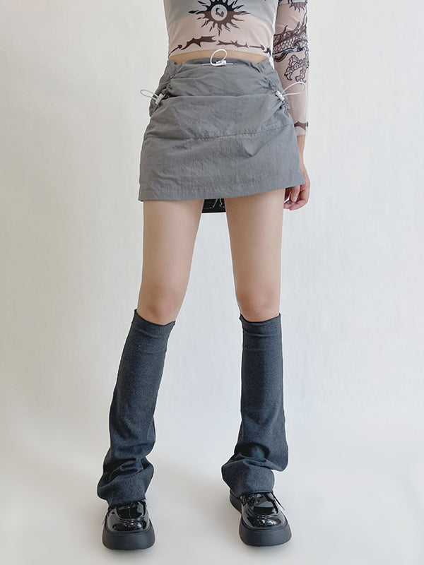 Casual Flared Solid Color Leg Warmers WHITE / One_size BLACK / One_size LIGHT GRAY / One_size WHITE / One_size-BLACK / One_size-LIGHT GRAY / One_size-