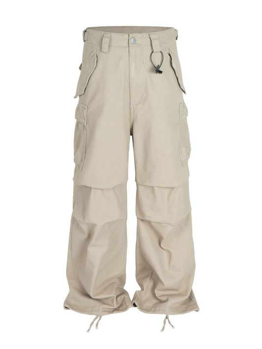 Men‘s Wide Leg Jeans with Cargo Pockets Khaki / XXL Khaki / L Black / XXL Khaki / XXL-Khaki / L-Black / XXL-Khaki / M-Black / M-Khaki / XL-Black / L-Black / XL-