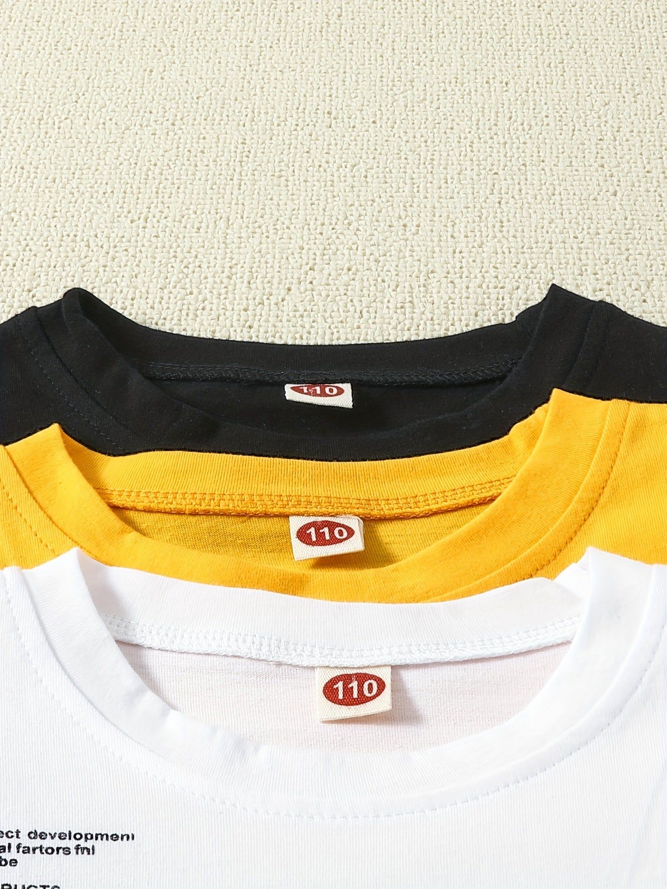 3pcs Boys summer cotton short sleeved kids summer casual T-shirt top - Fashionqueene.com-3pcs shirts