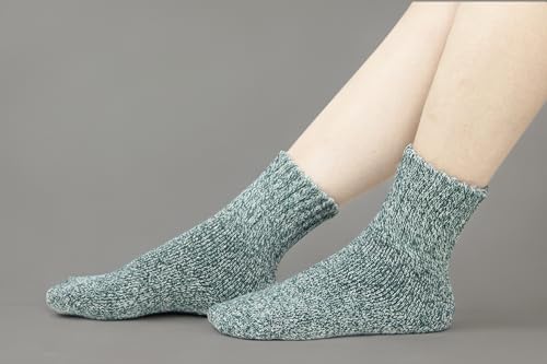 BomKinta Boot Socks for Women Winter Solid Thick Warm Socks Cozy Crew Socks Christmas Gift