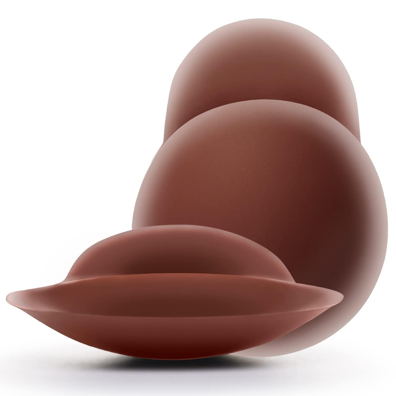 Nippies Nipple Covers for Women - Reusable Sticky Silicone Pasties with Travel Case - Original Circle or Lift Style Available