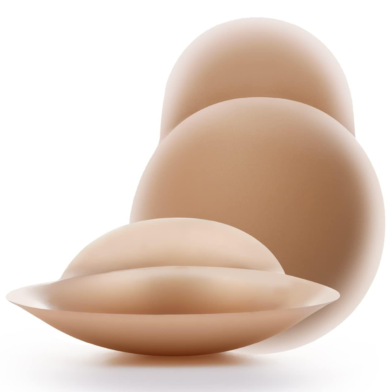 Nippies Nipple Covers for Women - Reusable Sticky Silicone Pasties with Travel Case - Original Circle or Lift Style Available