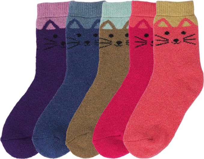 BomKinta Boot Socks for Women Winter Solid Thick Warm Socks Cozy Crew Socks Christmas Gift