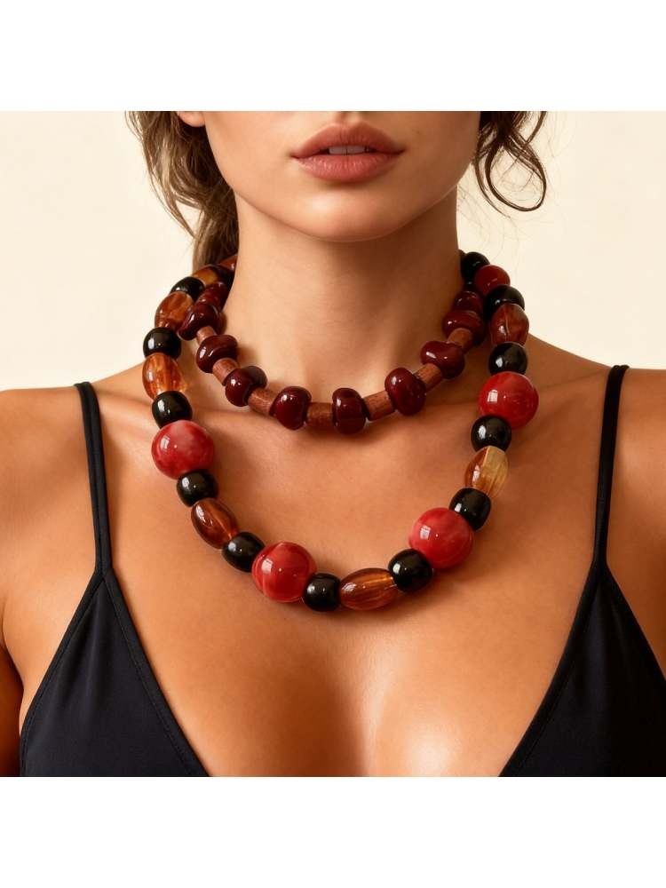 Elegant Layered Shell Pendant Necklace for Chic Summer Fashion
