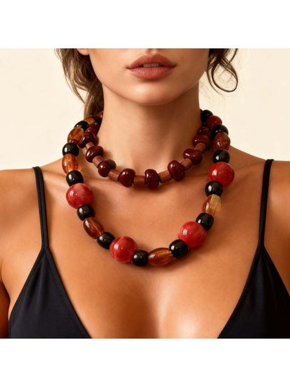Elegant Layered Shell Pendant Necklace for Chic Summer Fashion