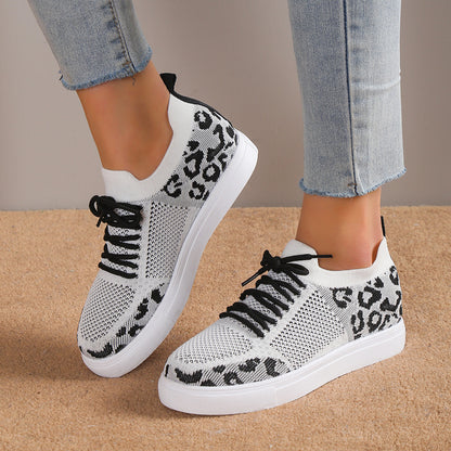 Lace-Up Leopard Flat Sneakers White / 37(US6) White / 38(US7) White / 39(US8) White / 37(US6)-White / 38(US7)-White / 39(US8)-White / 40(US9)-Black / 36(US5)-White / 41(US10)-White / 42(US10.5)-White / 43(US11)-Red / 36(US5)-Red / 37(US6)-Red / 38(US7)-Red / 39(US8)-Red / 40(US9)-Red / 41(US10)-Red / 42(US10.5)-Red / 43(US11)-Black / 37(US6)-Black / 38(US7)-Black / 39(US8)-Black / 40(US9)-Black / 41(US10)-Black / 42(US10.5)-Black / 43(US11)-White / 36(US5)-