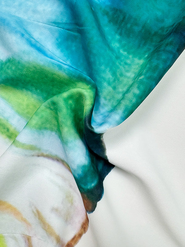 Boho-Chic Asymmetric Floral One-Shoulder Maxi Dress – Effortless Elegance for Every Occasion! WHITE / S WHITE / M WHITE / L WHITE / S-WHITE / M-WHITE / L-WHITE / XL-WHITE / 2XL-